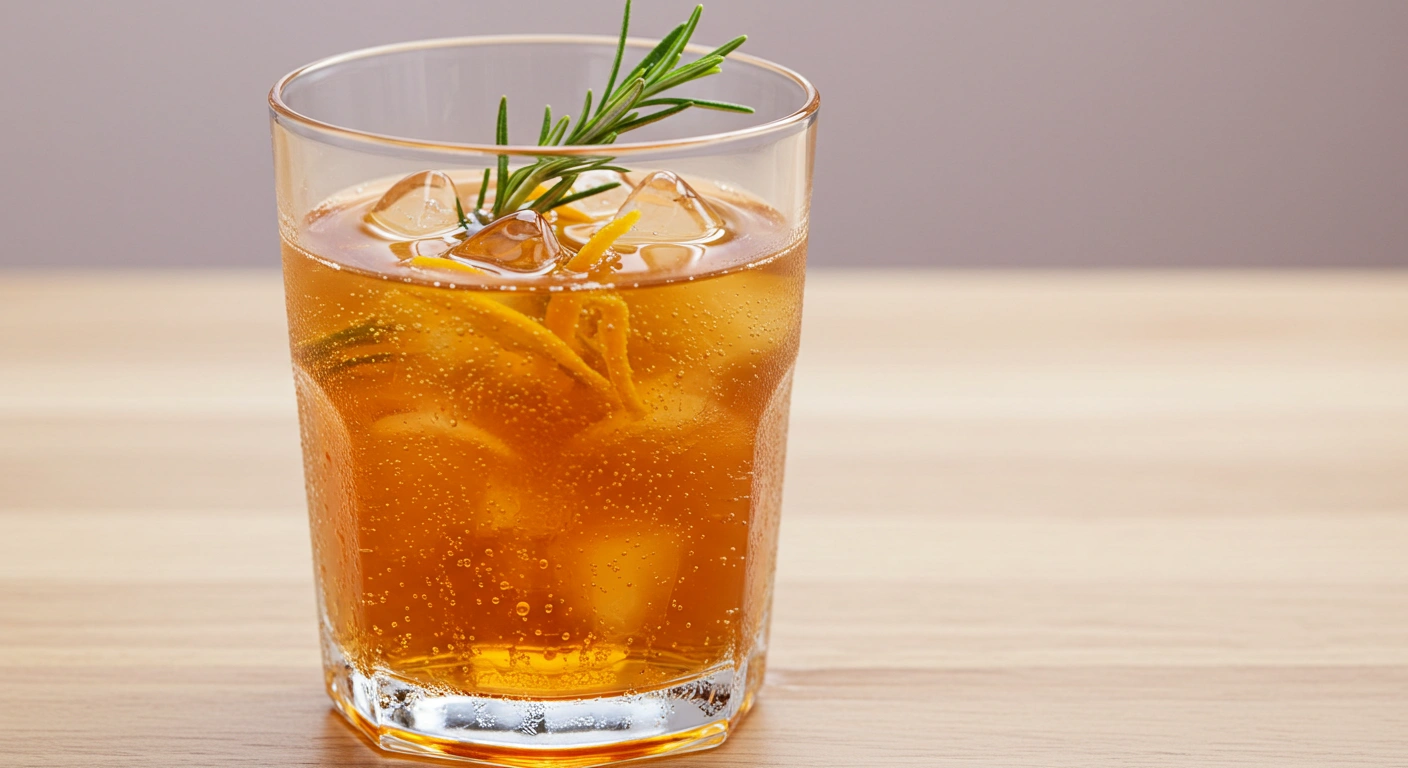 Orange Rosemary Ginger Iced Tea - secondary view